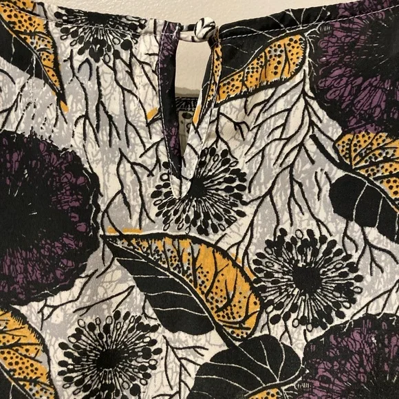 Anthropologie print blouse-size S - Picture 4 of 10